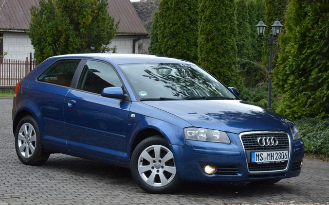 Audi A3 cena 15900 przebieg: 197356, rok produkcji 2008 z Szklarska Poręba małe 781